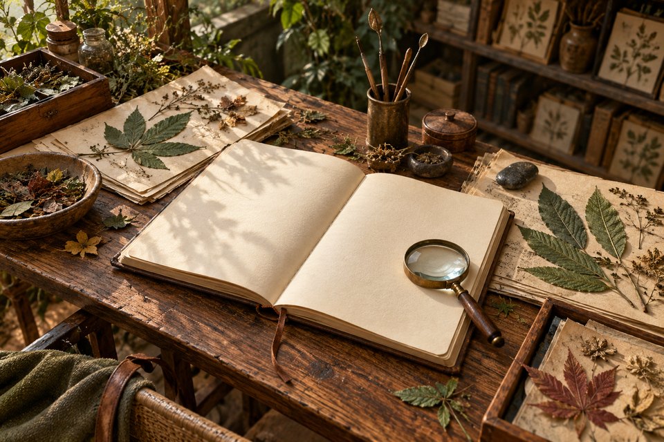 Artistic botanical illustration accompanying What Does an Ethnobotanist Do? | Famous Ethnobotanists & Plant Studies